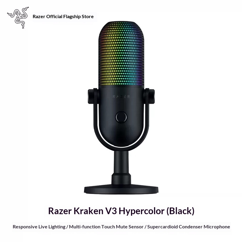 Razer Seiren V3 ミニUSBコンデンサーマイク - Streaming Mic Condenser のレビューと価格