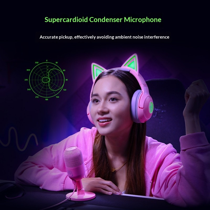 Razer Seiren V3 ミニUSBコンデンサーマイク - Streaming Mic Condenser のレビューと価格