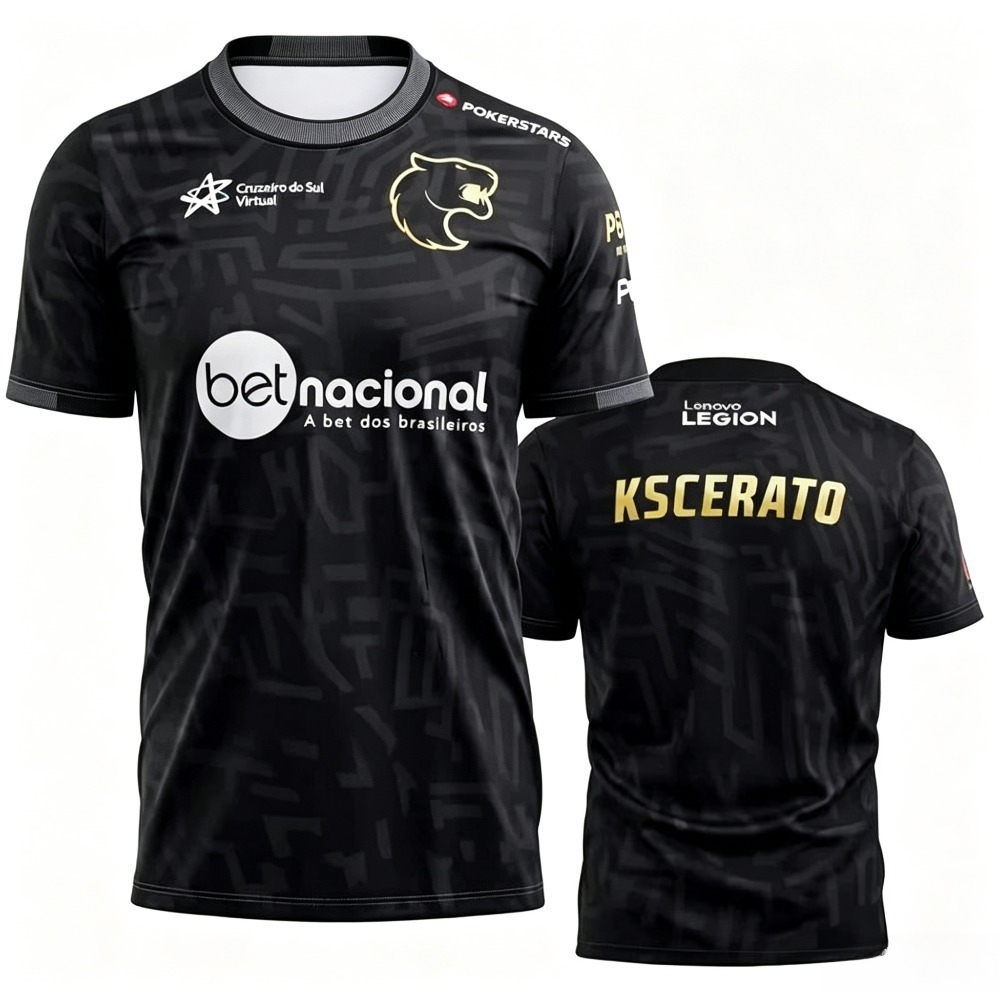 FURIA Esportsジャージ CSGOプロプレイヤーT - Esports Gaming T Shirt のレビューと価格