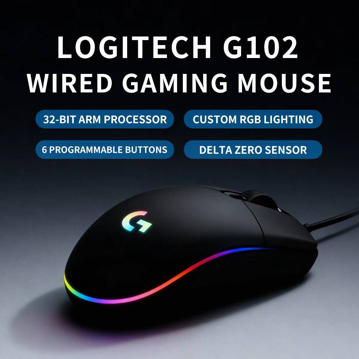ロジクール G102 プロディジー ゲーミングマウス、通常の - Esports Gaming Competition のレビューと価格