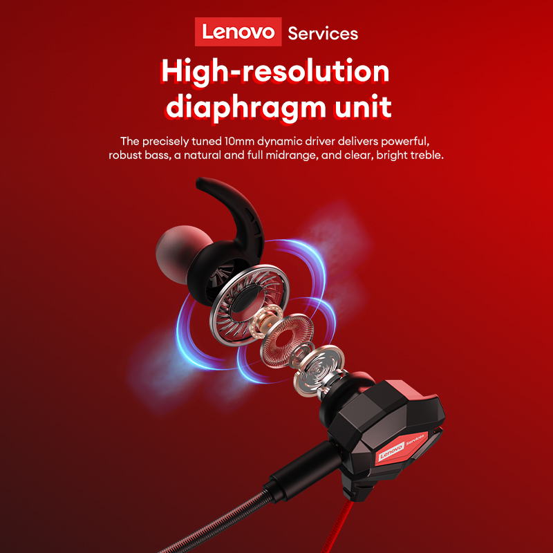 レノボ Y109 有線ゲーミングヘッドセット シャークフィン - Esports Gaming Headphones のレビューと価格